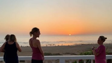 Sonnenuntergang in Marokko