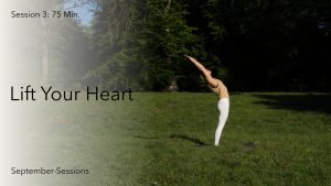 September Sessions 3: Lift Your Heart – Starker Rücken und Mitgefühl (Yin & Yang)