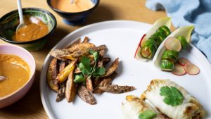 Kohlrouladen mit asiatischem Touch