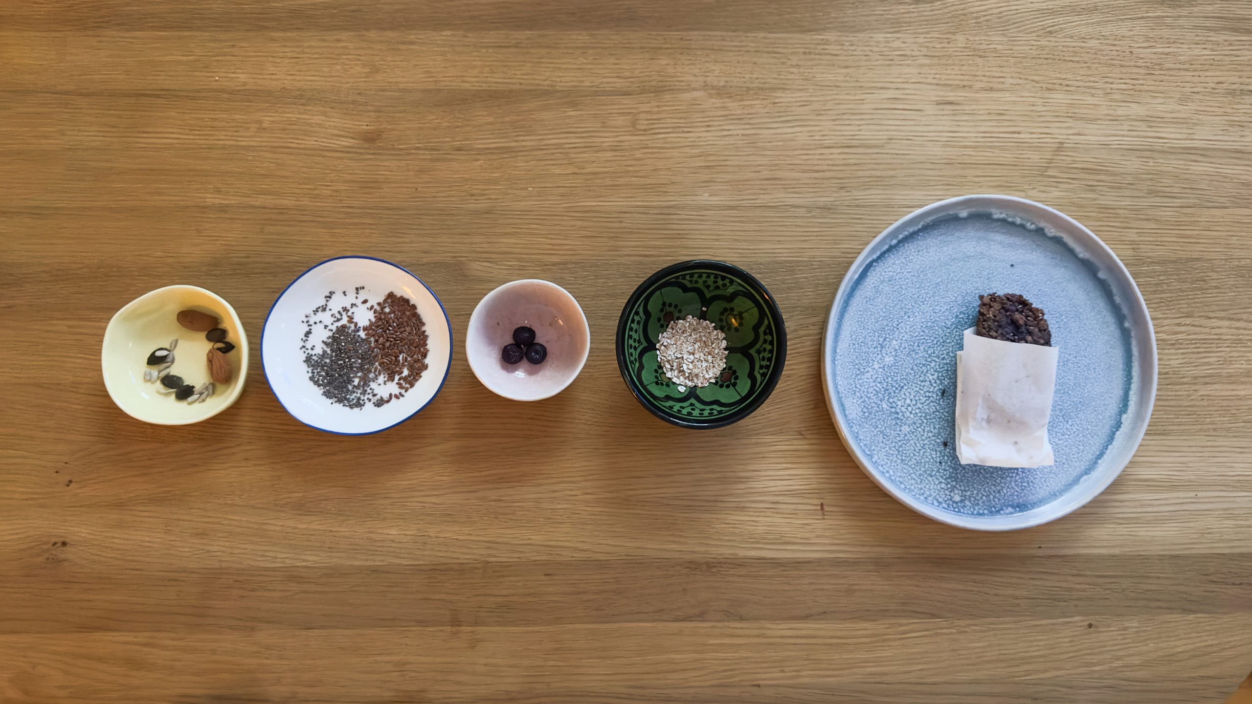 Blaubeer-Müsliriegel Zutaten