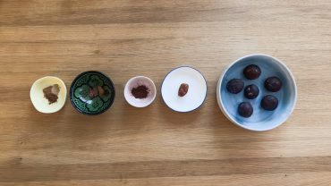 Orientalische Brownie Bites zutaten