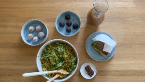 Vegane Snacks für unterwegs