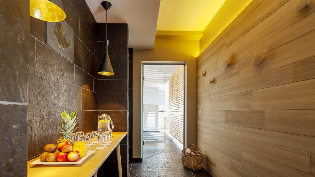 Hotel Fürstenfelder, Fürstenfeldruck – Vorraum zur Sauna