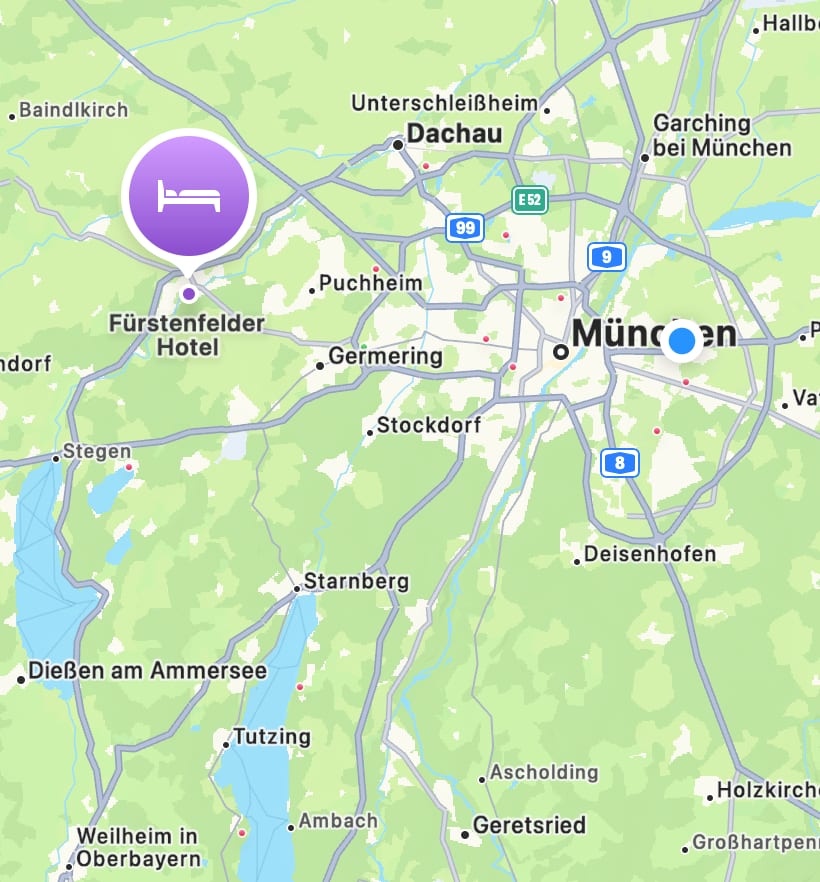 Lage Hotel Fürstenfelder Fürstenfeldbruck