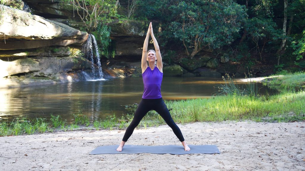 YOGAMOUR 195: Bärbel von YOGAMOUR beim Kookaburra Flow