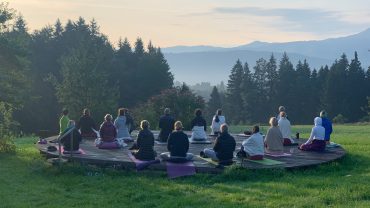Ayurvedahof Engel im Allgäu – Blick auf den Grünten