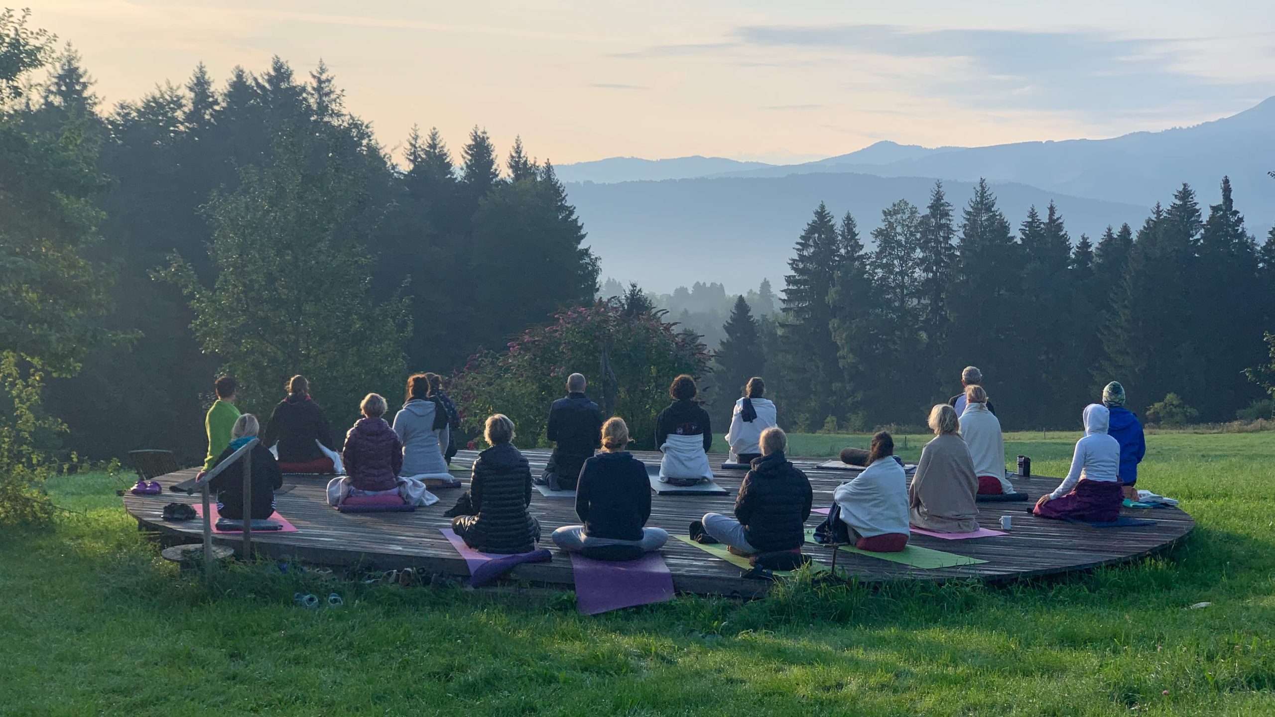 Ayurvedahof Engel im Allgäu – Blick auf den Grünten